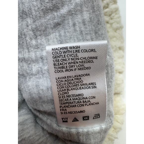 Weatherproof Vintage Cream Sherpa Fleece 1/2 Zip Pullover Women’s Sz M Cozy - Picture 14 of 15